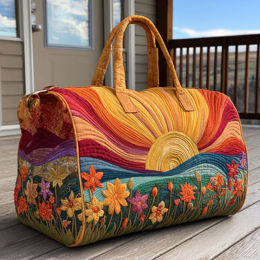Sunset Garden Quilted Duffle Bag NCU0DDK2418