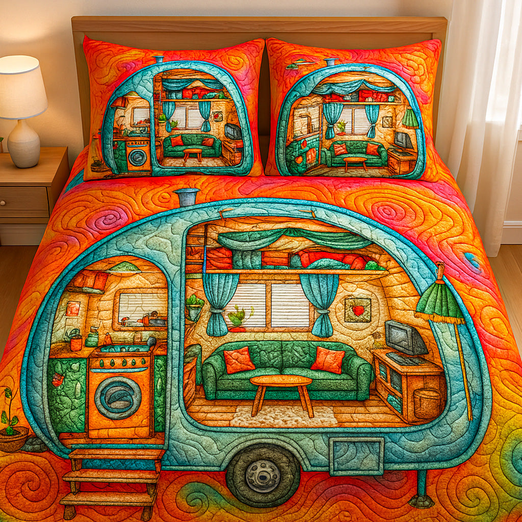 Sunset Lounge Duvet Cover Set NCU0NNT398