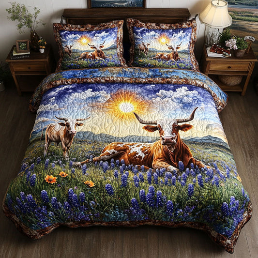 Sunset Meadowhorn Duvet Cover Set NCU0NNT468