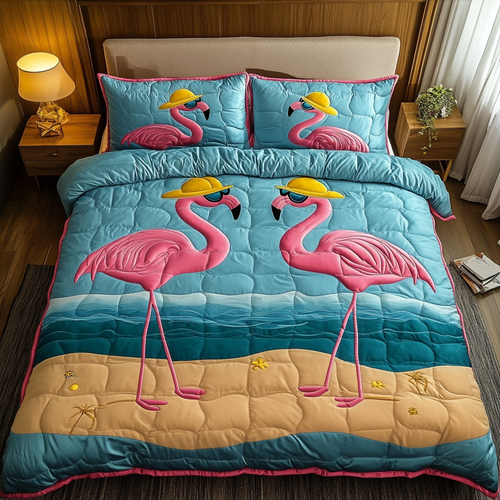 Sunset Plumage Duvet Cover Set NCU0DDK386
