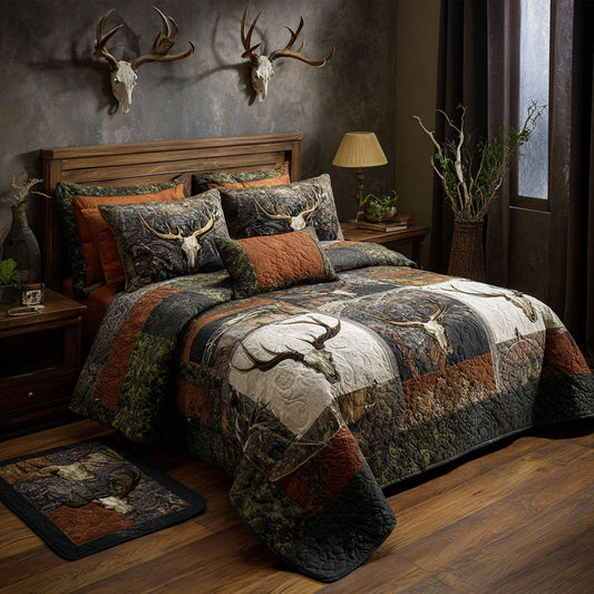 Sunset Pursuit 3-Piece Quilted Bedding Set NCU0PTT1674