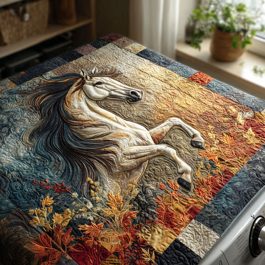 Sunset Rider Quilted Washer and Dryer Cover NCU0PTT1141