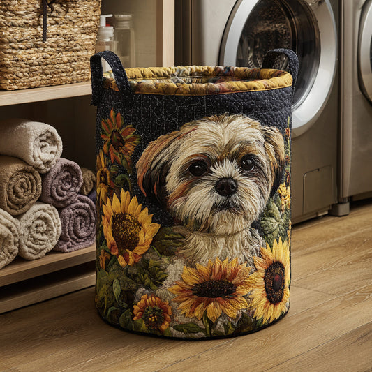 Sunset Shih Tzu Quilted Table Runner NCU0HNH713