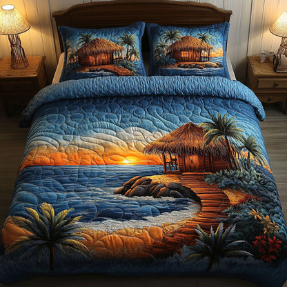 Sunset Shores Duvet Cover Set NCU0NNT381