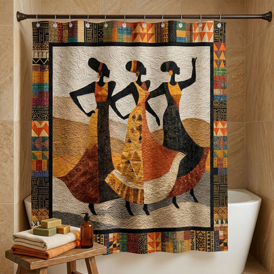 Sunset Sisters Shower Curtain NCU0NNT3101