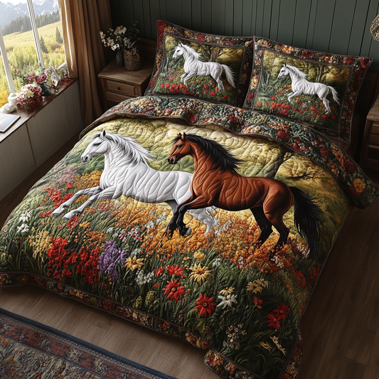 Sunset Stallion Duvet Cover Set NCU0DV328