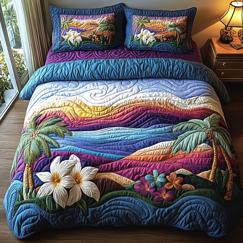 Sunset Tide Duvet Cover Set NCU0DV299