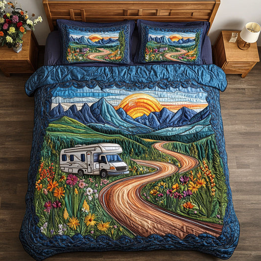 Sunset Travels Duvet Cover Set NCU0NNT556