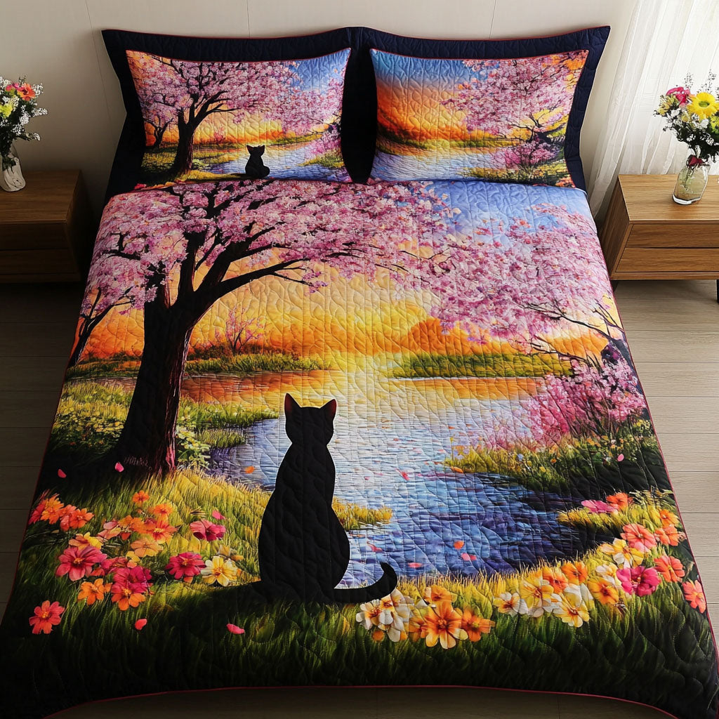 Sunset Whiskers Duvet Cover Set NCU0NNT501