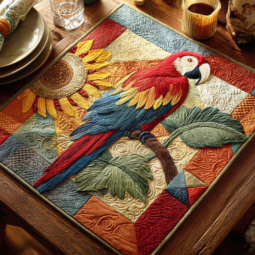 Sunset Wing Quilted Table Topper NCU0NTD195