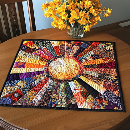 Sunshine Glow Quilted Table Topper NCU0DDK589