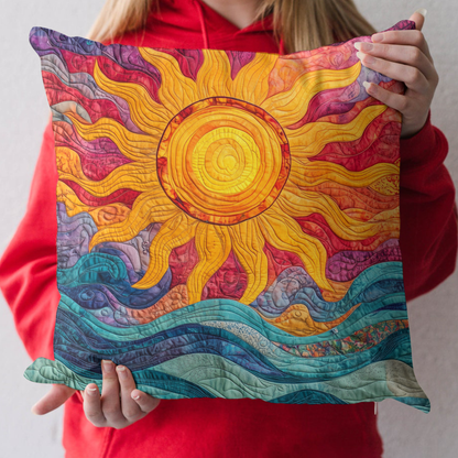 Sunshine Parade Quilted Pillow Case NCU0VL696