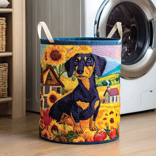 Sunshine Tail Quilted Laundry Basket NCU0NTD278