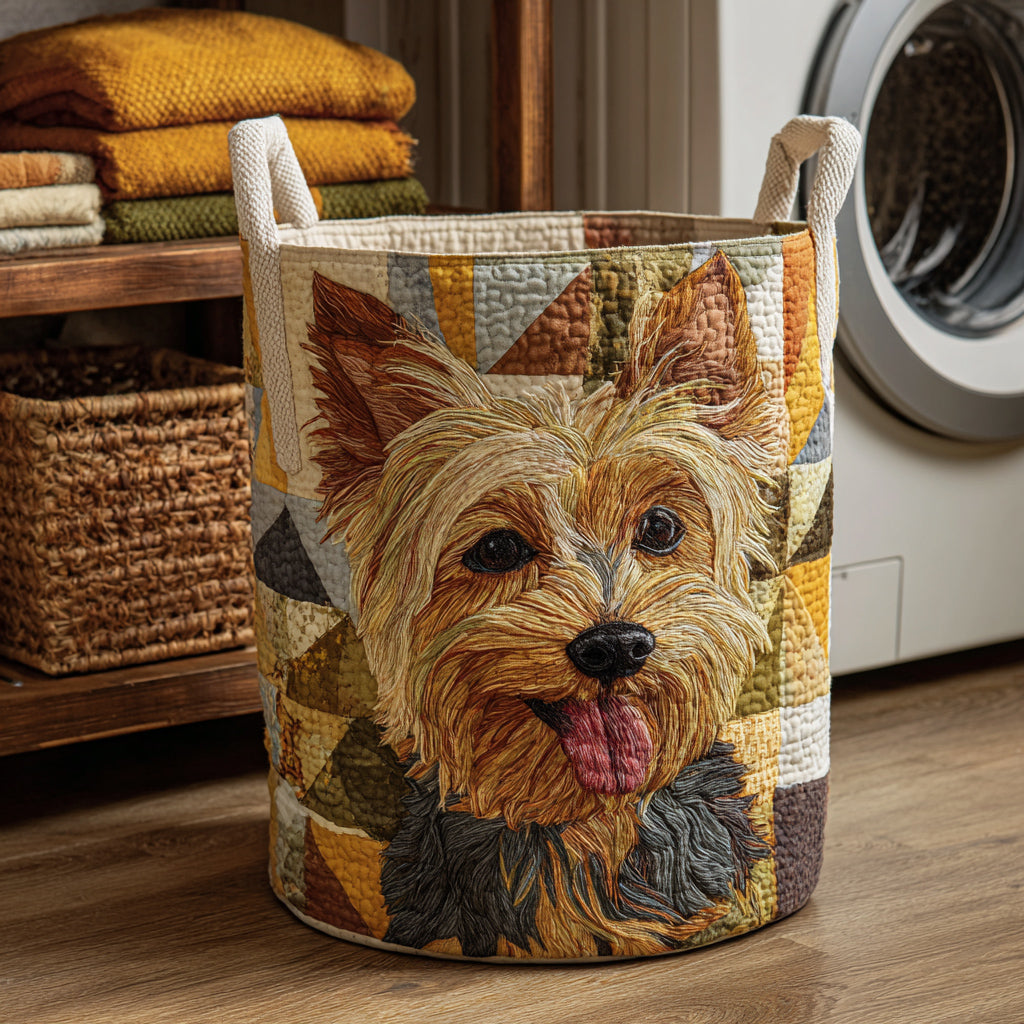Sweet Yorkshire Quilted Laundry Basket NCU0HNH273