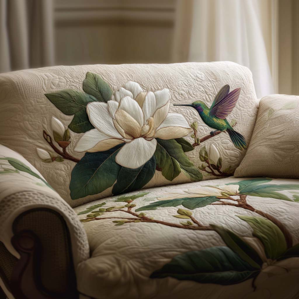 Sweetest Sip Quilted Sofa Cover NCU0NNT2249