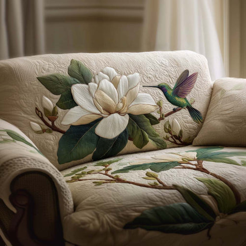 Sweetest Sip Quilted Sofa Cover NCU0NNT2249