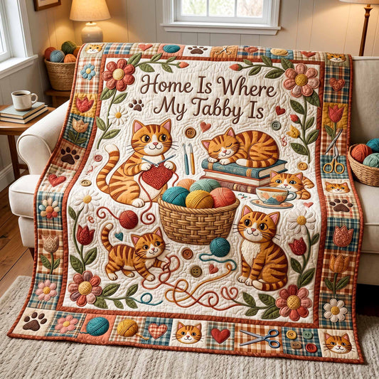 Tabby Home Quilted Blanket NCU0NXD1881