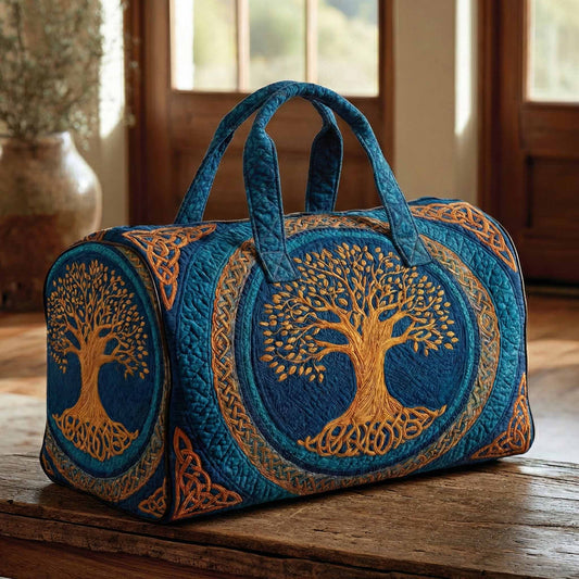 Teal Sovereign Quilted Duffle Bag NCU0NXD1589