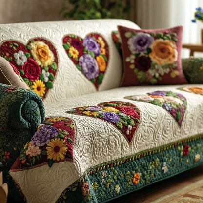 Tender Touch Quilted Sofa Cover NCU0DDK2311