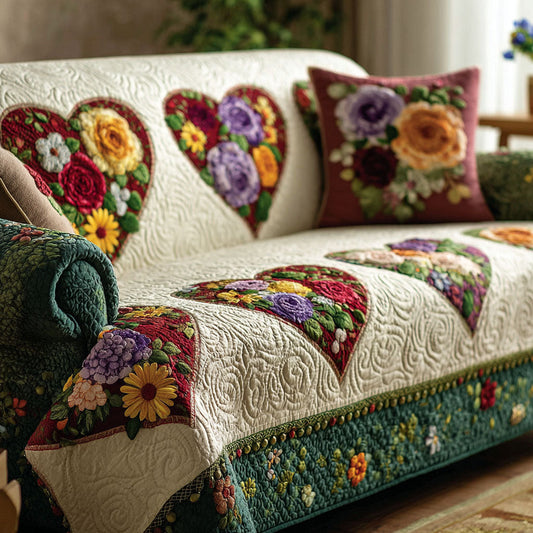 Tender Touch Quilted Sofa Cover NCU0DDK2311