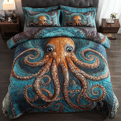 Tentacle Art Duvet Cover Set NCU0DDK335