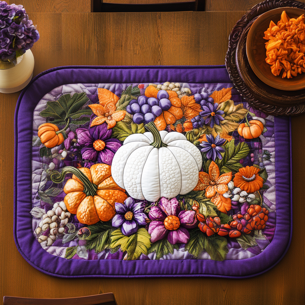 Thankful Hearts Quilted Placemat NCU0NNT1172
