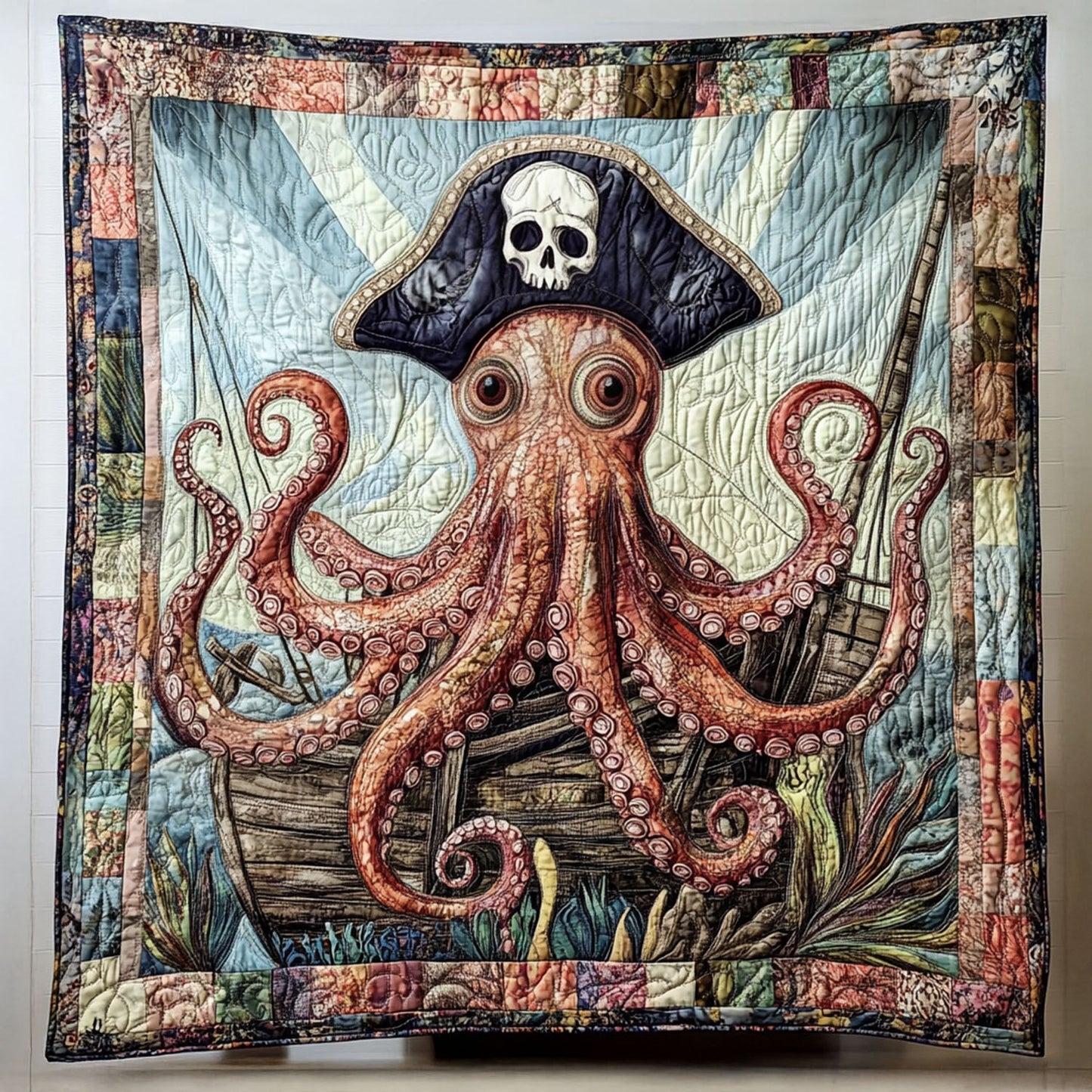 The Abyss Explorer Quilted Blanket NCU0PTT283