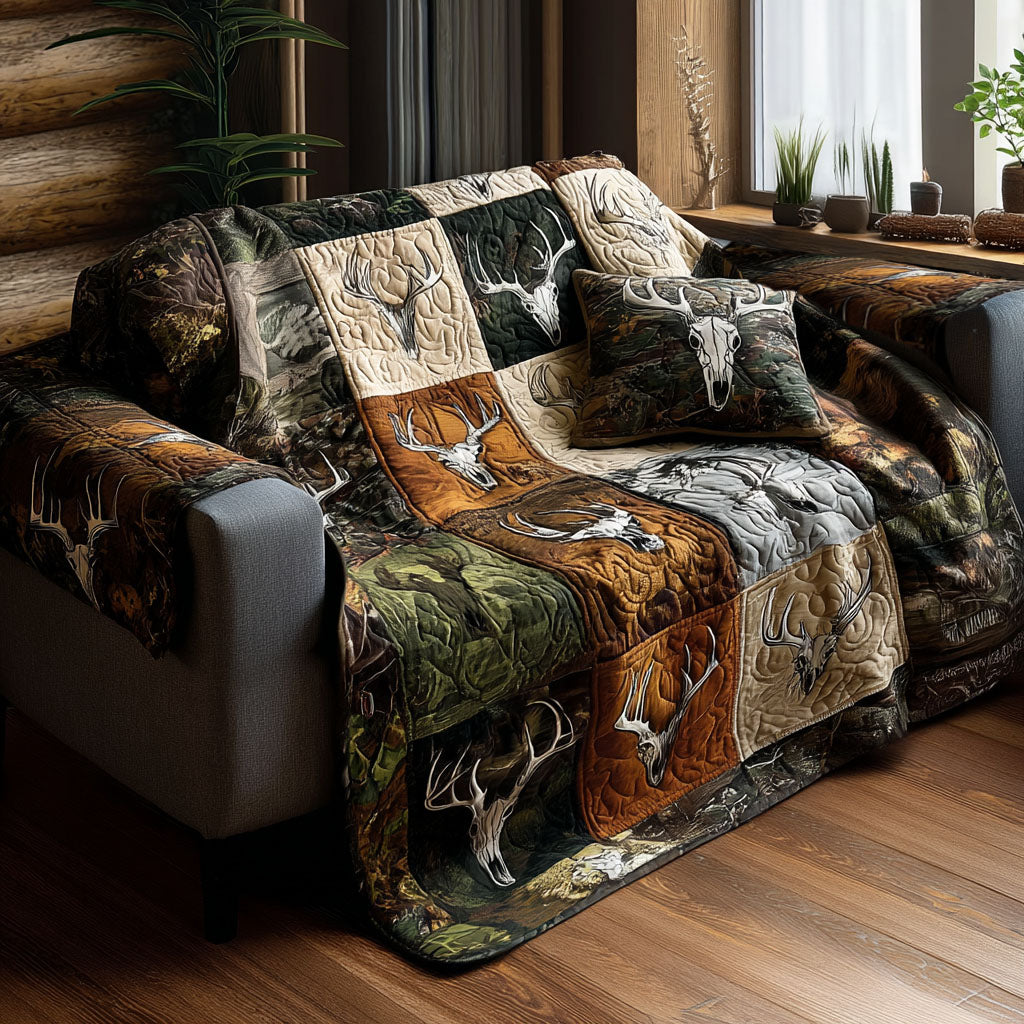 The Antlers Path Quilted Sofa Cover NCU0PTT2025