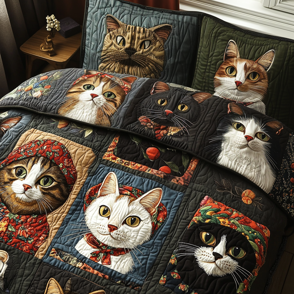 The Cat Parade Duvet Cover Set NCU0DV221