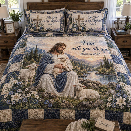 The Constant Companion 3-Piece Quilted Bedding Set NCU0DV2472