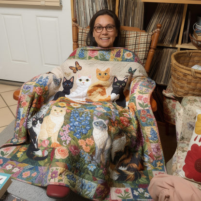 The Cozy Companion Quilted Blanket NCU0PTT3140