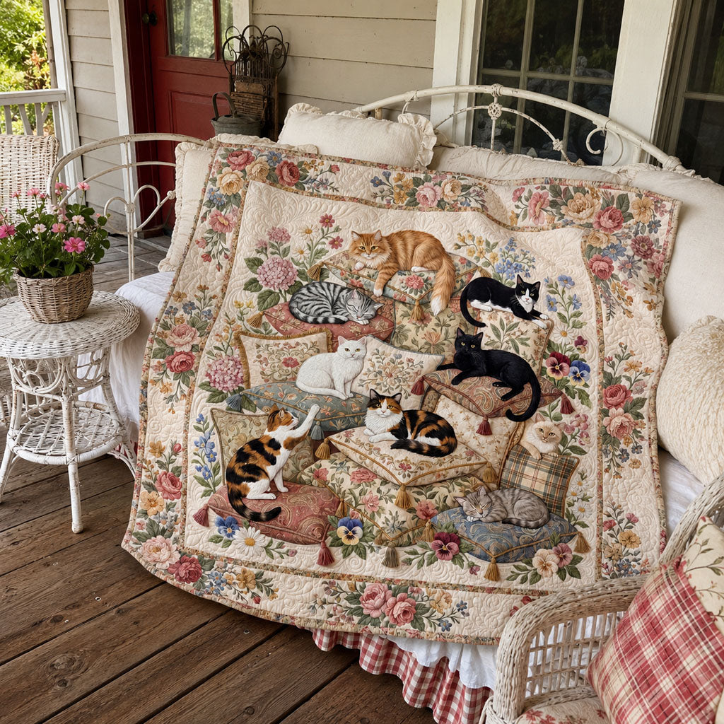 The Cozy Cushion Club Quilted Blanket NCU0PTT3197