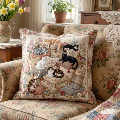 The Cozy Cushion Club Quilted Pillow Case NCU0PTT3197