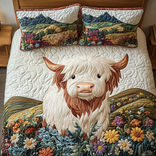 The Highland Dreamer 3-Piece Quilted Bedding Set NCU0PTT641