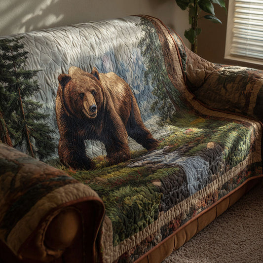 The Hunters Haven Quilted Sofa Cover NCU0PTT2026