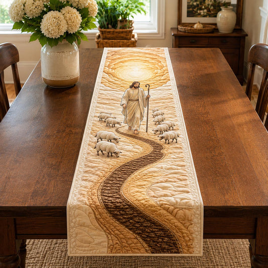 The Narrow Path Quilted Table Runner NCU0DV2285