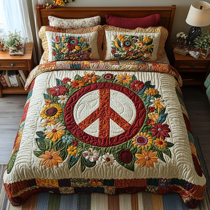 The Peace Movement Duvet Cover Set NCU0DV238