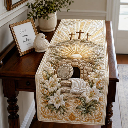 The Risen King Quilted Table Runner NCU0DV2297