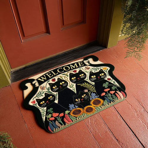 The Secret Garden Custom Shape Doormat NCU0PTT3069