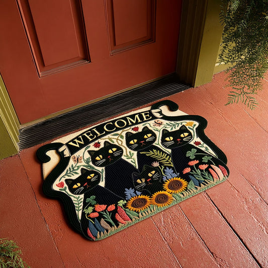 The Secret Garden Custom Shape Doormat NCU0PTT3069