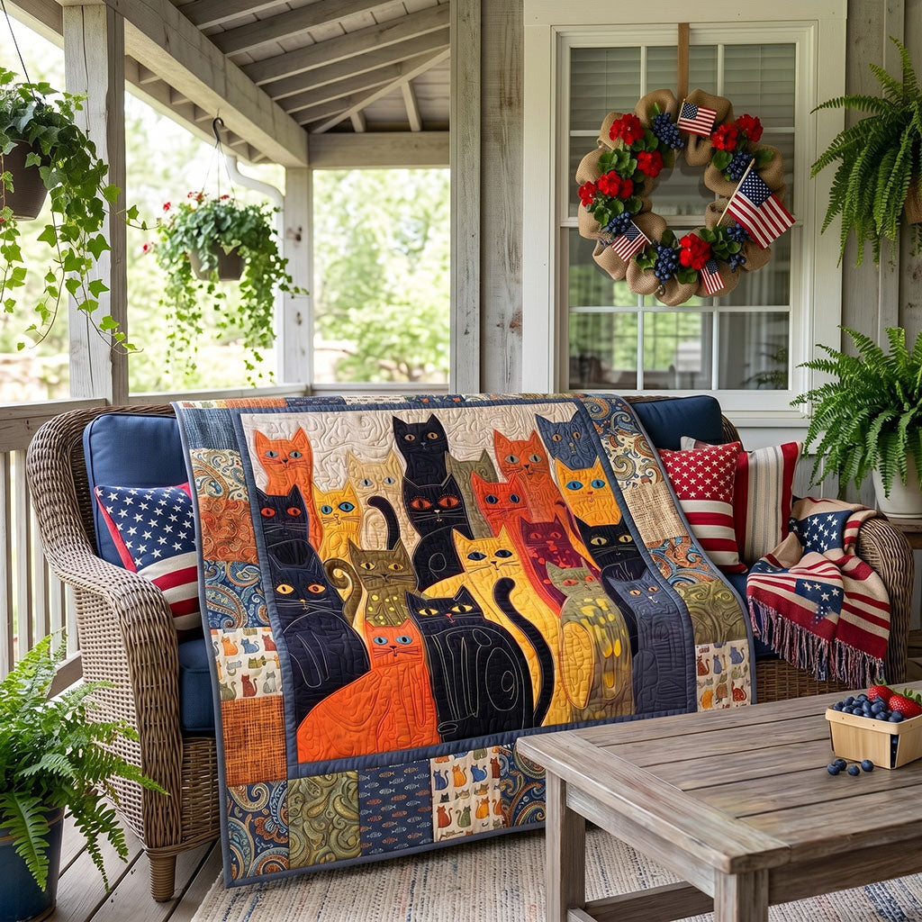 The Whisker Collective Quilted Blanket NCU0PTT3143