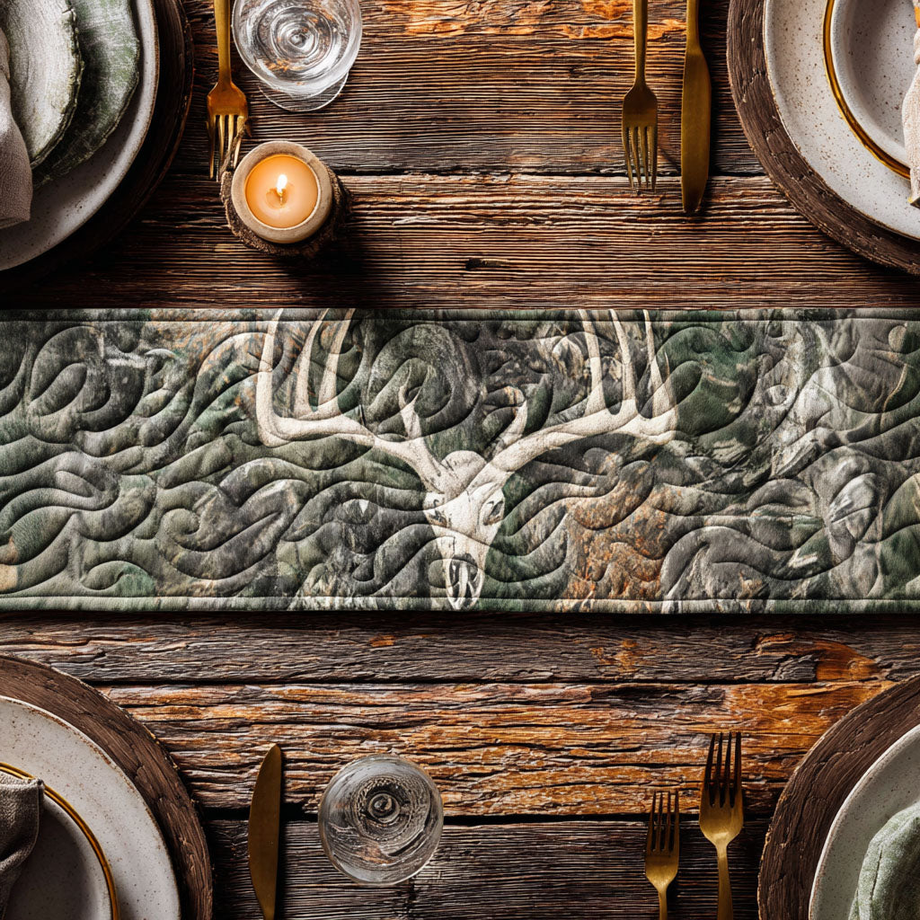 The Woodland Way Quilted Table Runner NCU0PTT2000