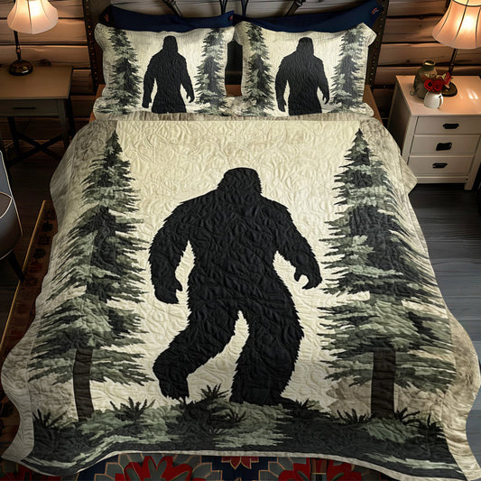 The Yeti Chronicles 3-Piece Quilted Bedding Set NCU0PTT144