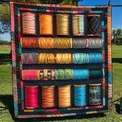 Threads of Joy Quilted Blanket NCU0TH1285