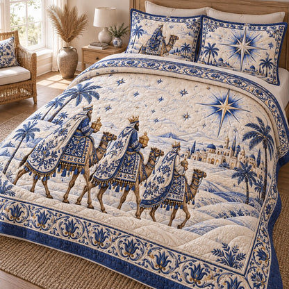 Three Kings Journey Quilted Bedding Set V2 NCU0NTD2381