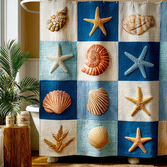 Tidal Mood Shower Curtain NCU0NTD1490