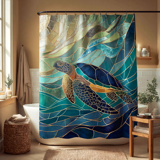 Tidal Spirit Shower Curtain NCU0NTV858