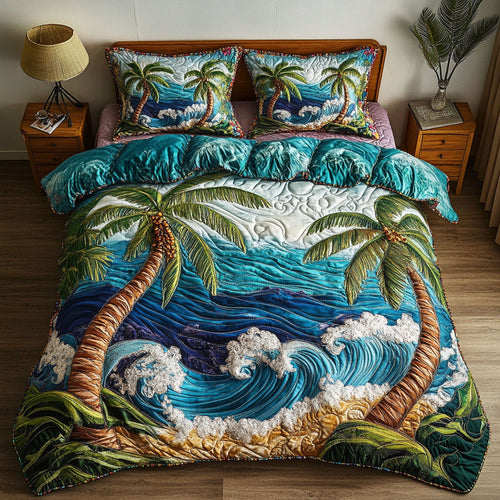 Tidal Sunrise Duvet Cover Set NCU0NNT370