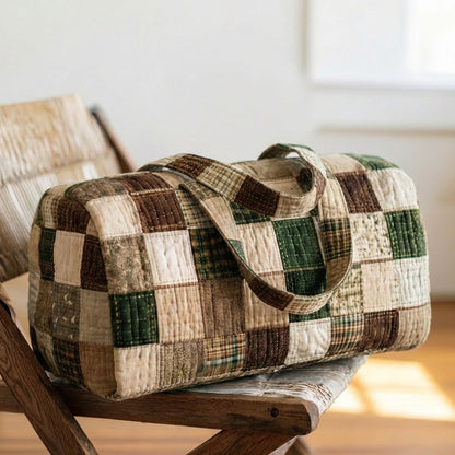 Timber Warmth Quilted Duffle Bag NCU0DV1924
