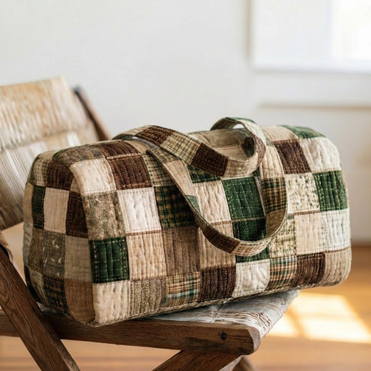 Timber Warmth Quilted Duffle Bag NCU0DV1924